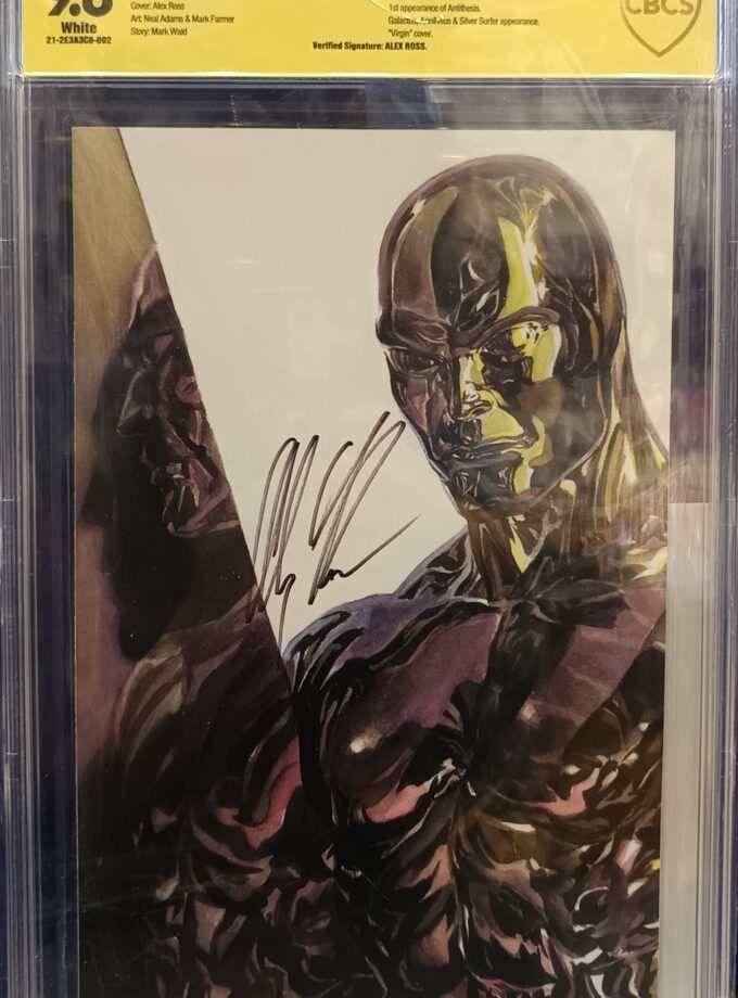 Fantastic Four Antithesis #2 CGC 9.8 Signed By Alex Ross with COA