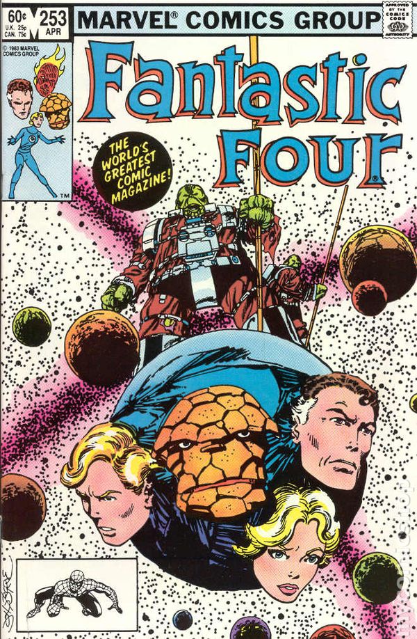 Fantastic Four #253 Comic Book