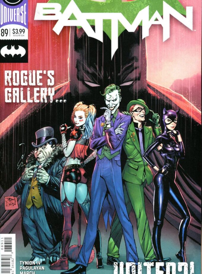 Batman #89 1st Ptg Regular Tony S Daniel Cover Comic Book