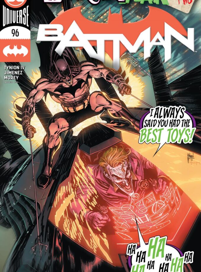 Batman #96 Guillem March Cover Joker War Tie-In Cover Comic Book