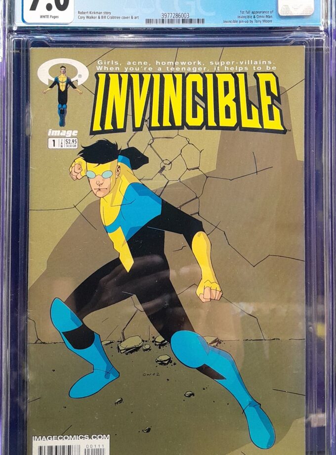 Invincible #1 1st Ptg CGC 7.0
