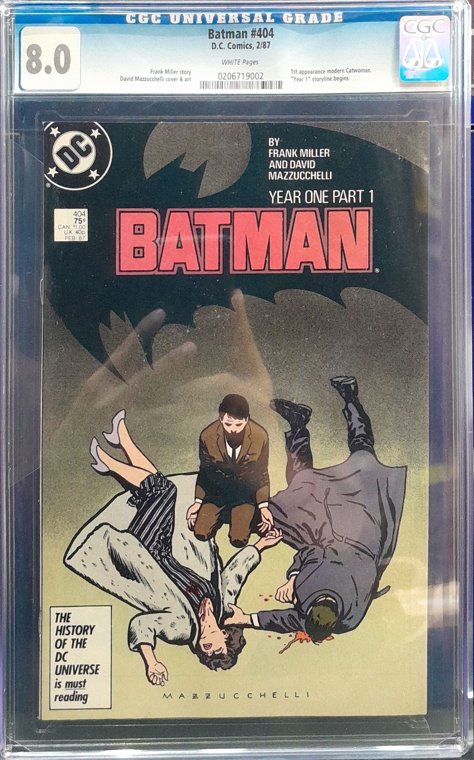 Batman #404 CGC 8.0
