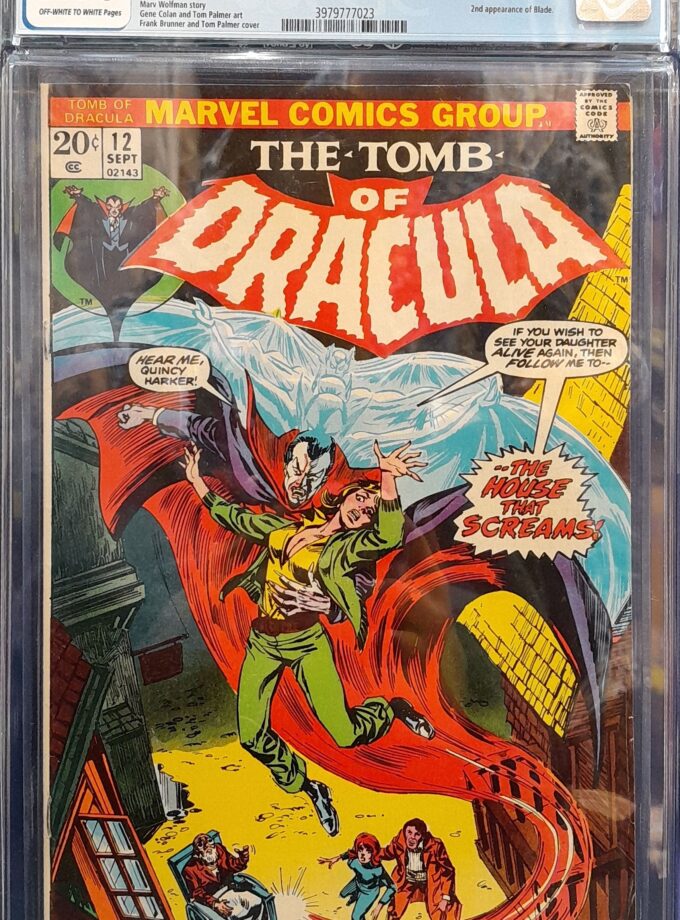 The Tomb of Dracula #12 CGC 7.0