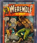 Werewolf By Night #1 CGC SS 3.0 Signed by Gerry Conway
