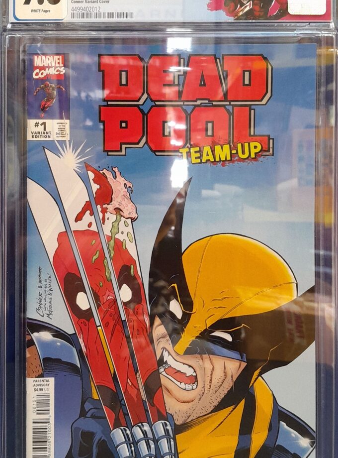 Deadpool Team-Up #1 Amanda Conner Variant CGC 9.8