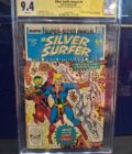 Silver Surfer Annual #1 CGC 9.4 Signed By Steve Englehart