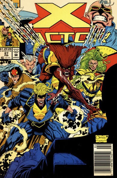 X-Factor #87 Newsstand Edition Comic Book