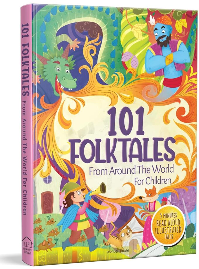 101 Folktales For Children 5 Minutes Read Aloud Illustrated Tales With Morals HC