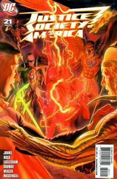Justice Society Of America Vol 3 #21 Alex Ross Cover