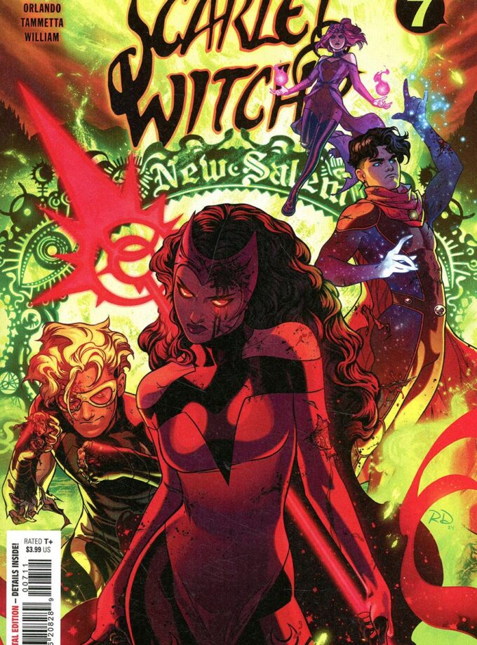 Scarlet Witch Vol 4 #7 Russell Dauterman Cover