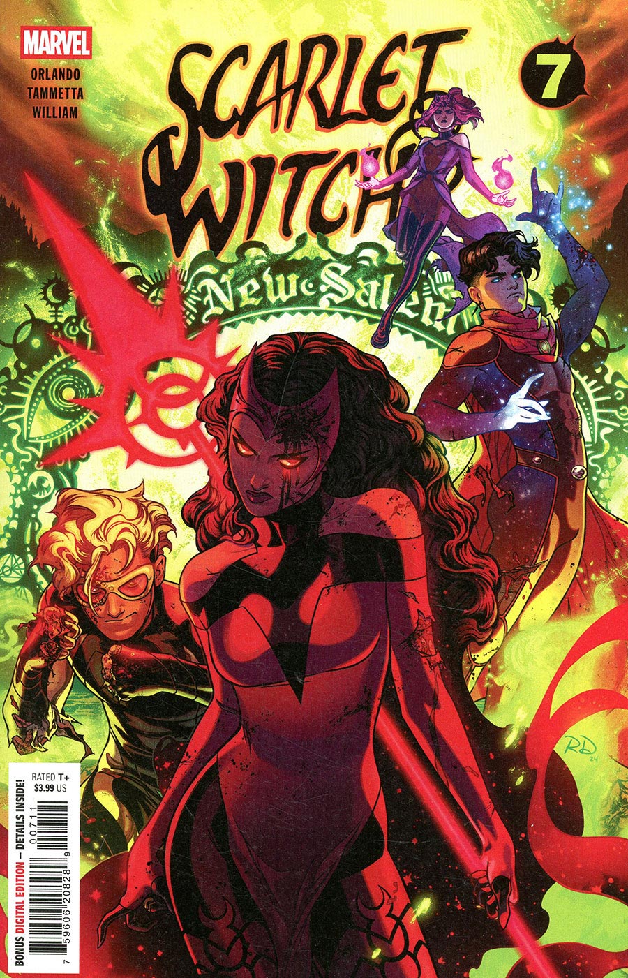 Scarlet Witch Vol 4 #7 Russell Dauterman Cover