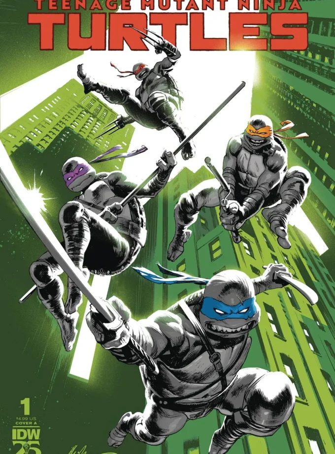 Teenage Mutant Ninja Turtles #1 Rafael Albuquerque Cover