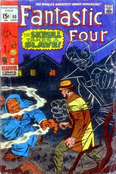Fantastic Four #90 Comic Book