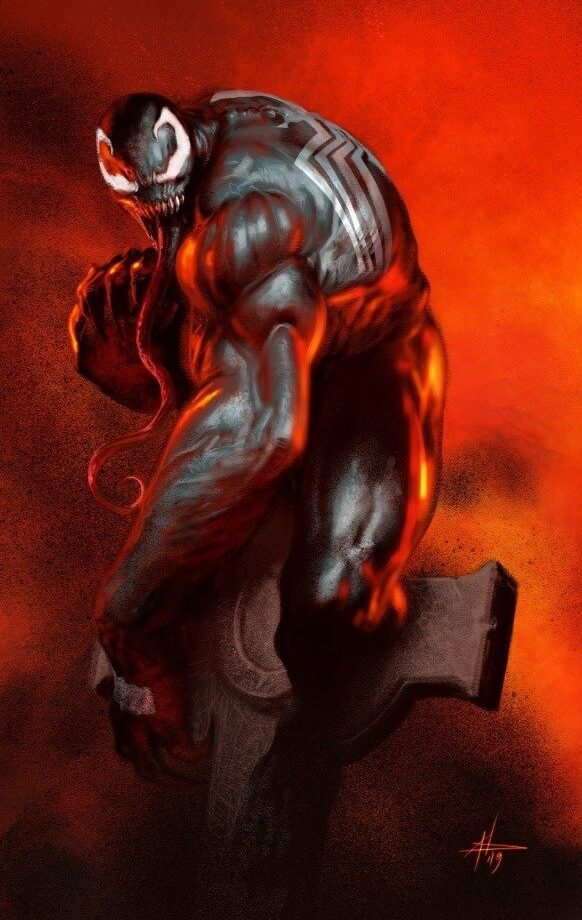 Absolute Carnage #1 Unknown Comics Gabriele Dell'Otto Virgin Variant Comic Book