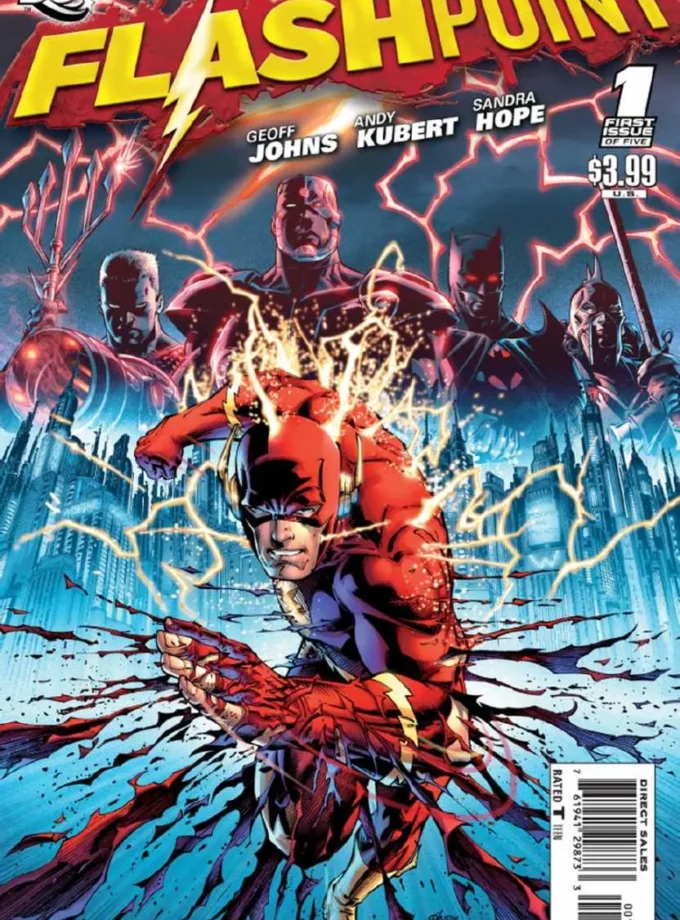 Flashpoint #1 Comic Book Signed by Andy Kubert