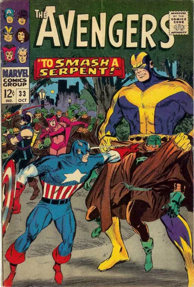 Avengers #33 Comic Book