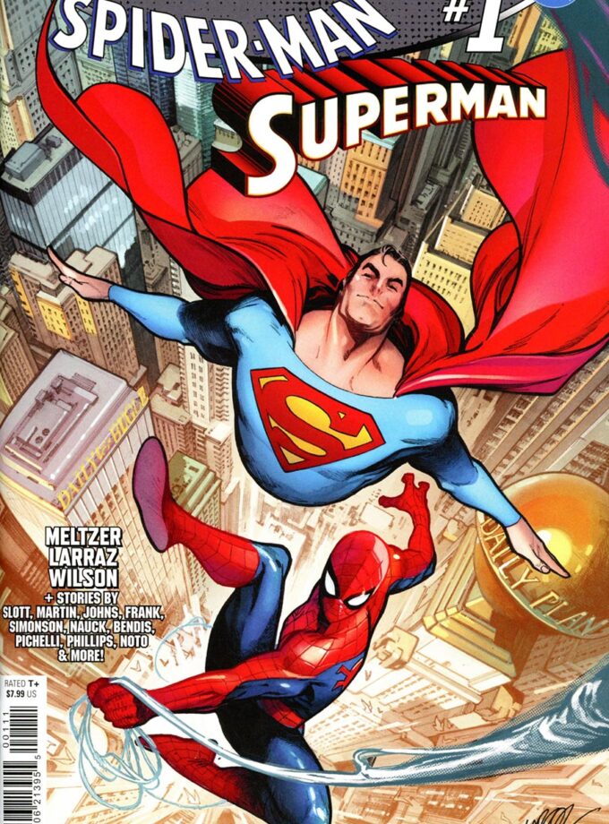Marvel DC Spider-Man Superman #1 (One Shot) Cover A Regular Pepe Larraz Cover