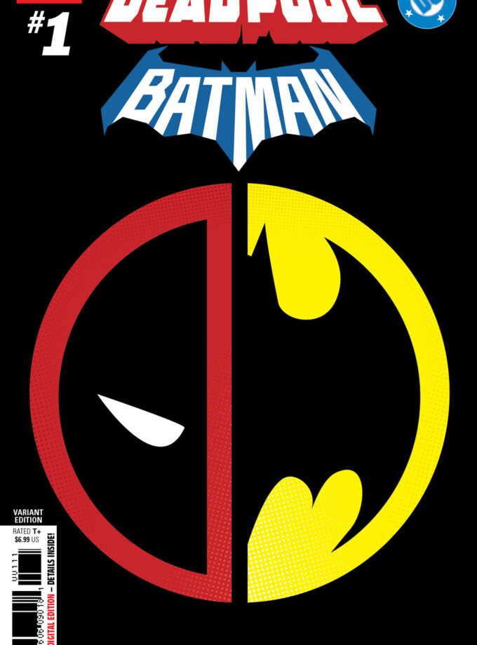 Marvel DC Deadpool Batman #1 (One Shot) Cover M Variant Insignia Mash-Up Cover