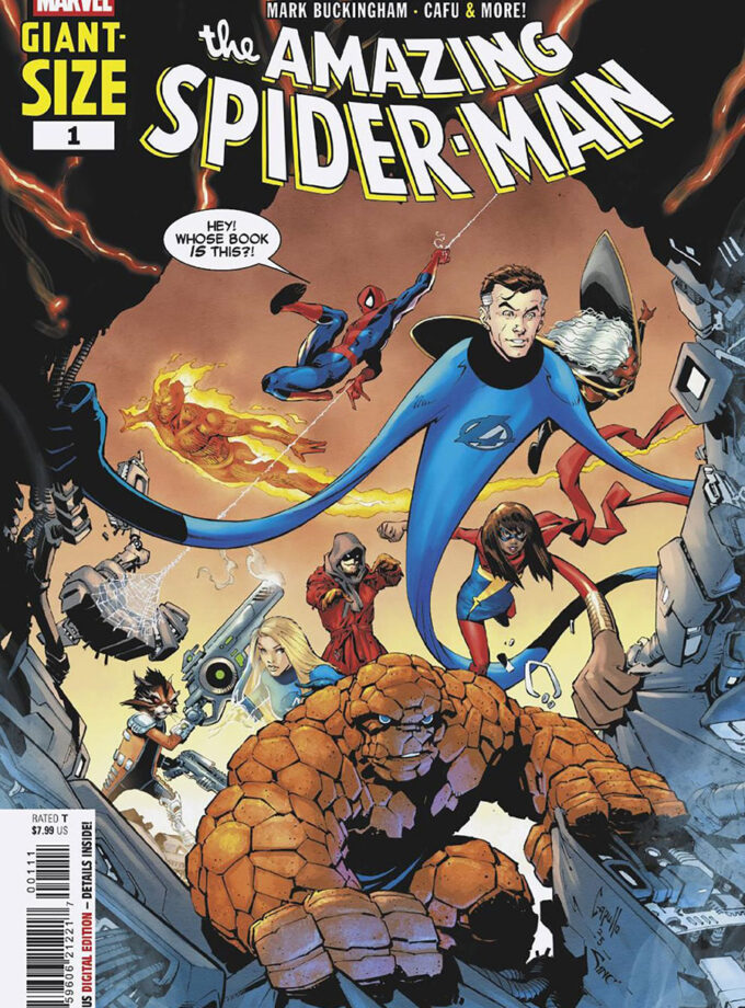 Giant-Size Amazing Spider-Man #1 (One Shot) Cover A Regular Greg Capullo Cover