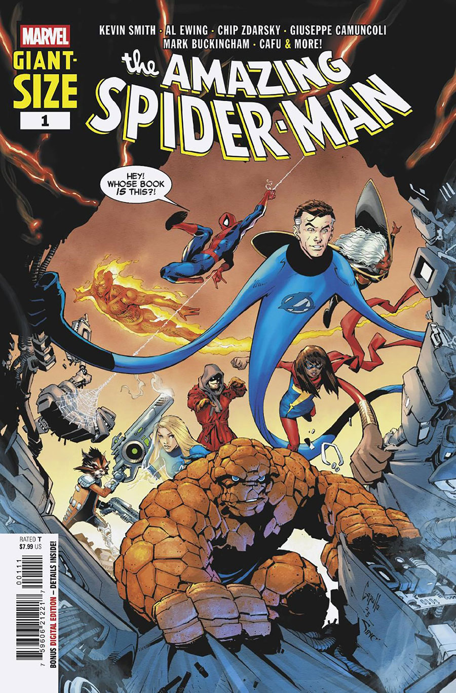 Giant-Size Amazing Spider-Man #1 (One Shot) Cover A Regular Greg Capullo Cover