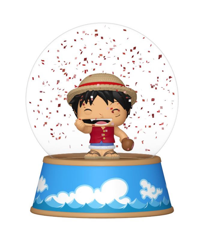 POP Snow Globe One Piece Glitter Globe - Monkey D Luffy