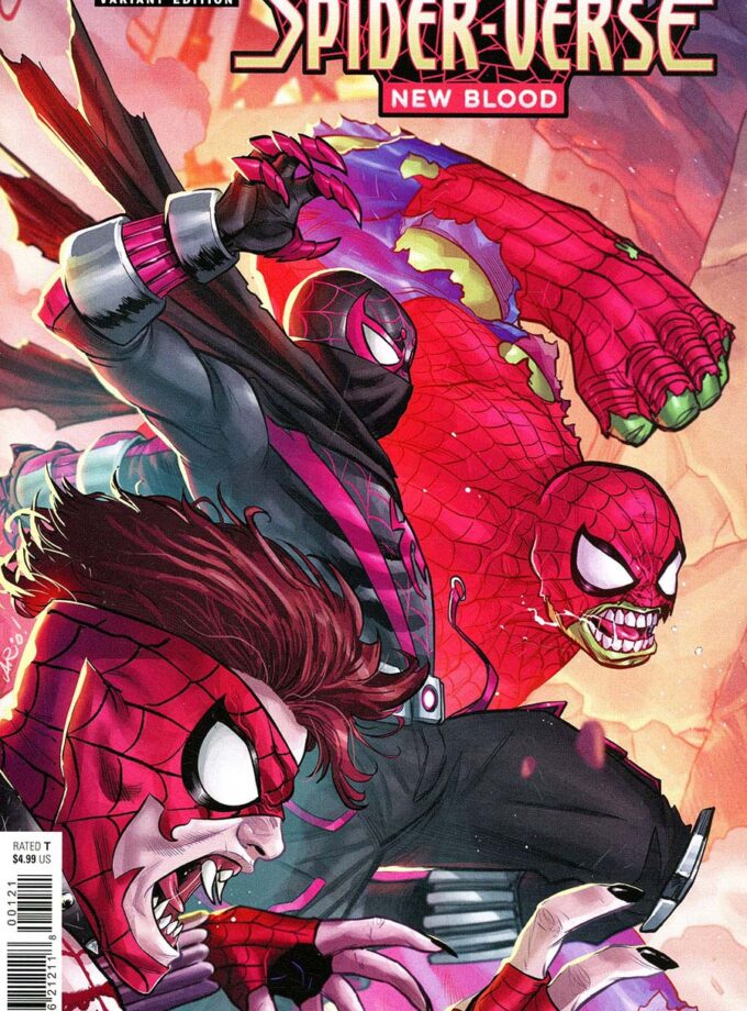 Web Of Spider-Verse New Blood #1 (One Shot) Cover B Variant Ario Anindito Connecting Cover
