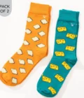 Bread & Cheese Socks