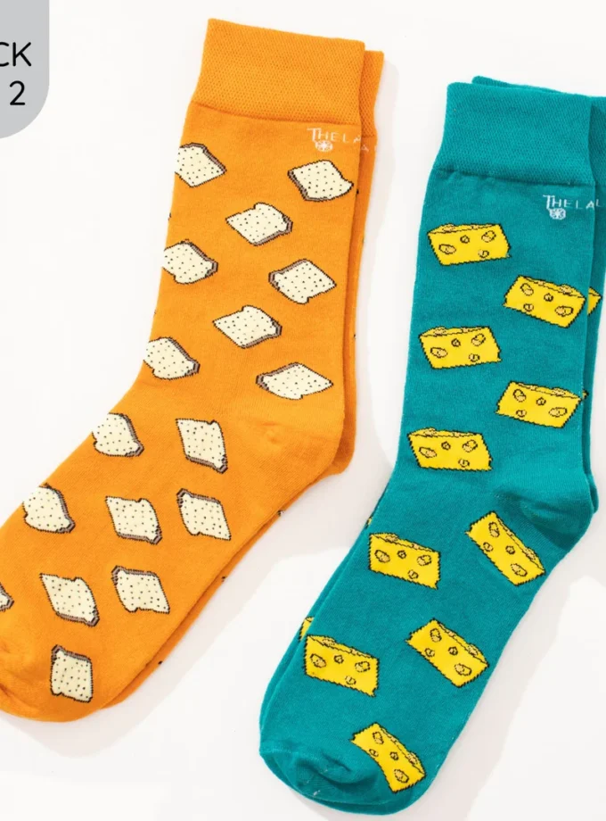 Bread & Cheese Socks