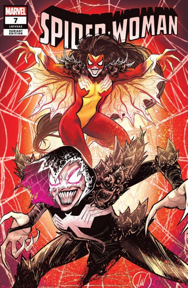 Spider-Woman #7 Unknown Comics / Street Level Hero / Comic Traders Lucas Werneck Knullified Variant
