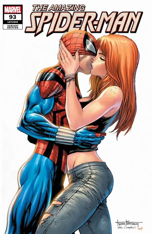 The Amazing Spider-Man #93 Unknown Comics / Comic Traders / Street Level Hero Tyler Kirkham Amazing Spider-Man #607 Homage Variant