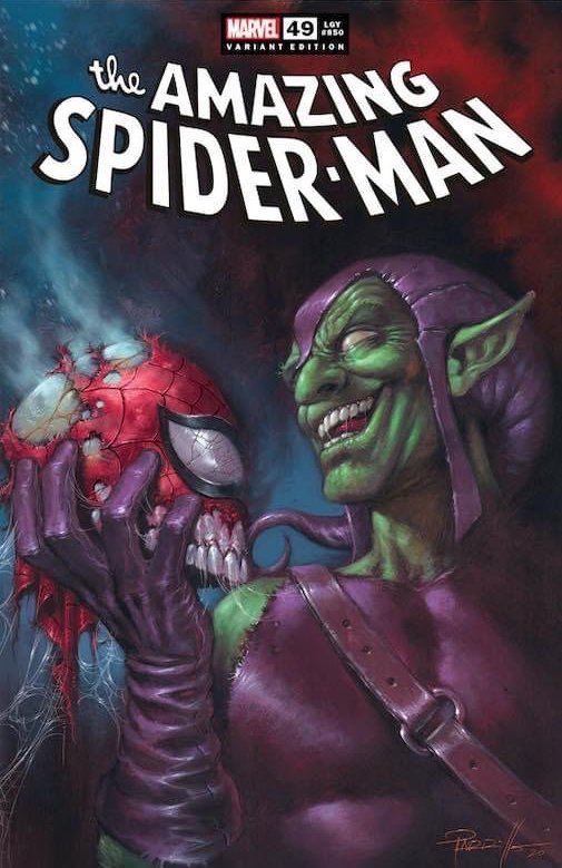 The Amazing Spider-Man #49 The Comic Mint Lucio Parrillo Variant