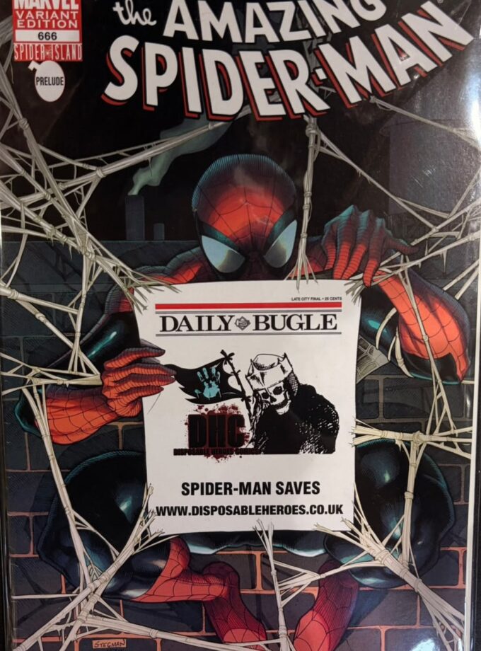 The Amazing Spider-Man #666 Daily Bugle Sticker Var