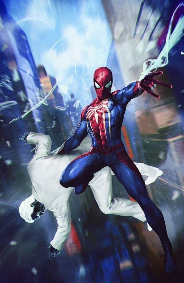Marvel's Spider-Man: City at War #1 Forbidden Planet Exclusive Skan Variant B