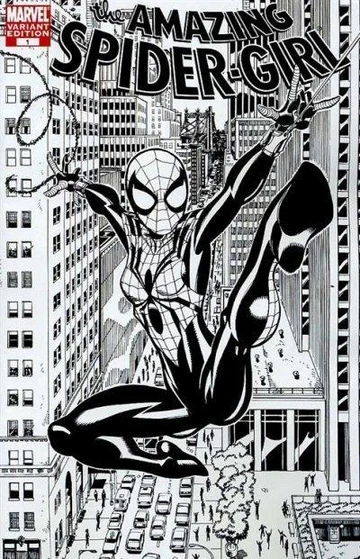 Amazing Spider-Girl #1 Sketch Cover