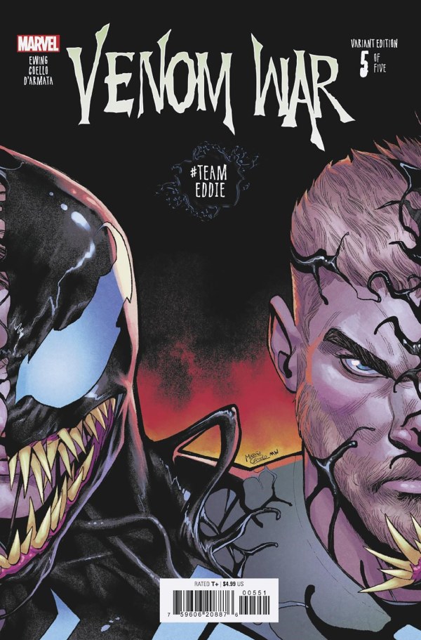 Venom War #5 Martín Cóccolo Team Eddie Connecting Variant