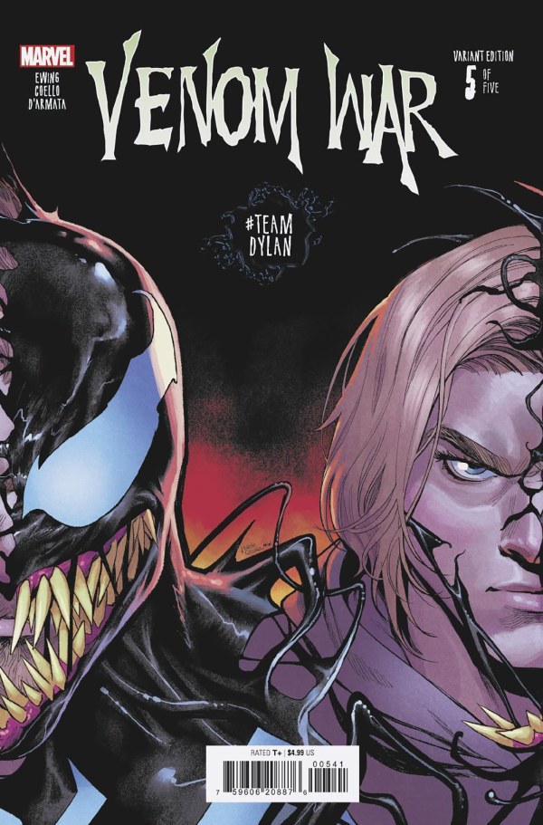 Venom War #5 Martín Cóccolo Team Dylan Connecting Variant