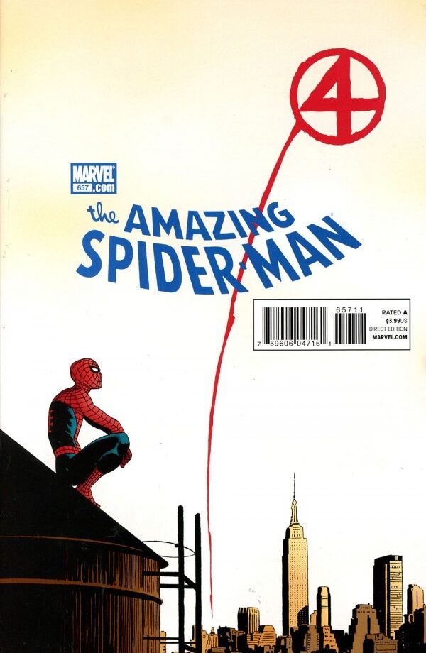 The Amazing Spider-Man #657 Signed by Stan Lee with CoA
