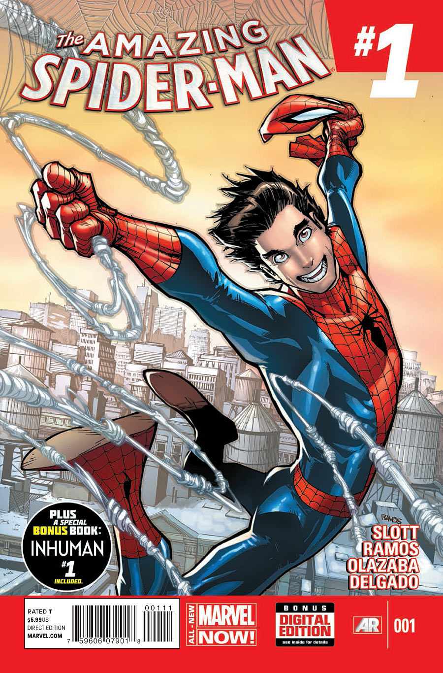 The Amazing Spider-Man #1 Signed by Stan Lee with CoA