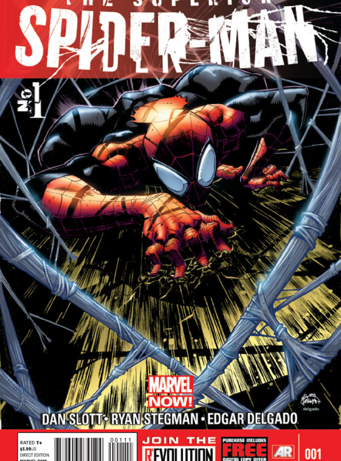 The Superior Spider-Man #1 Signed by Stan Lee with CoA