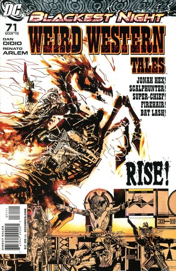 Weird Western Tales #71 Blackest Night Tie-In