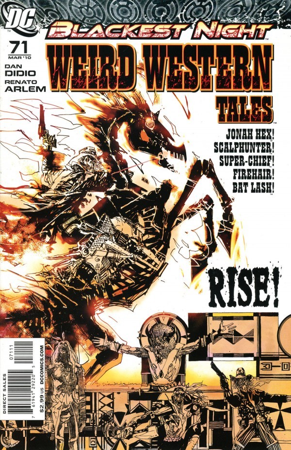 Weird Western Tales #71 Blackest Night Tie-In
