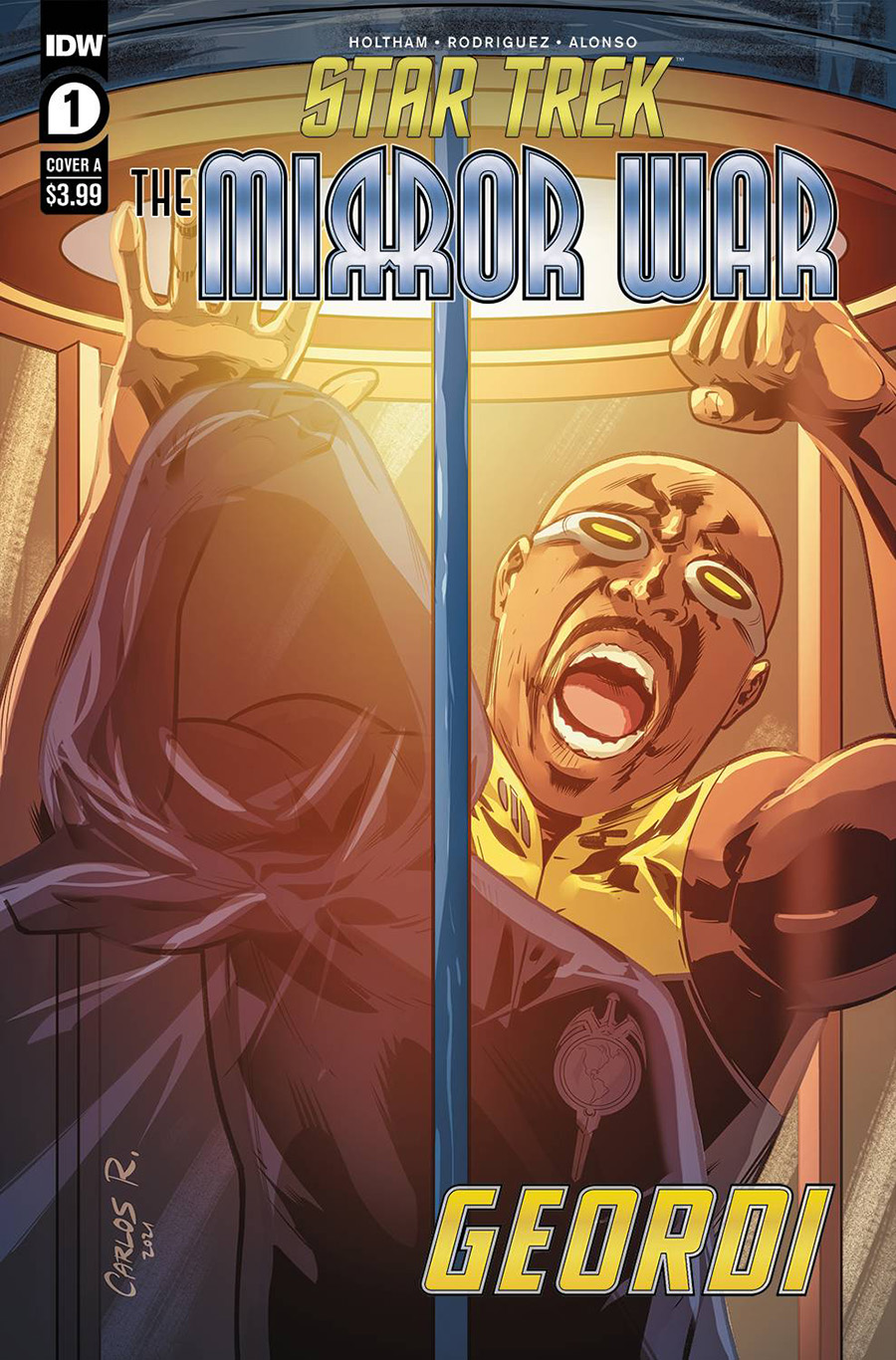 Star Trek The Mirror War Captain La Forge #1 Carlos Rodriguez Cover |One Shot|