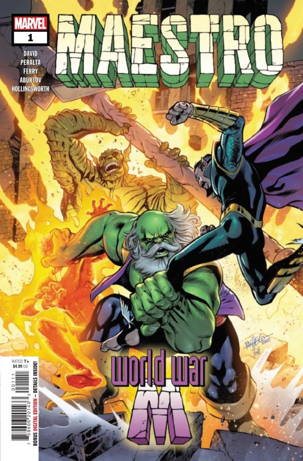 Maestro World War M #1 Cover A Regular Carlos Pacheco Cover