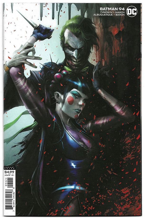 Batman #94 Francesco Mattina Card Stock Cover