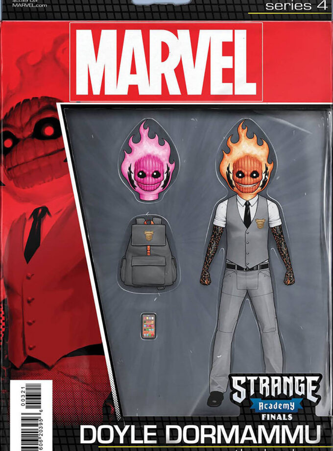 Strange Academy Finals #3 John Tyler Christopher Action Figure Cover