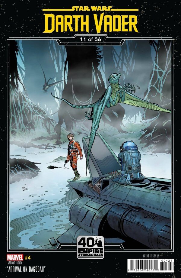 Star Wars: Darth Vader #4 Chris Sprouse The Empire Strikes Back 40th Anniversary Variant