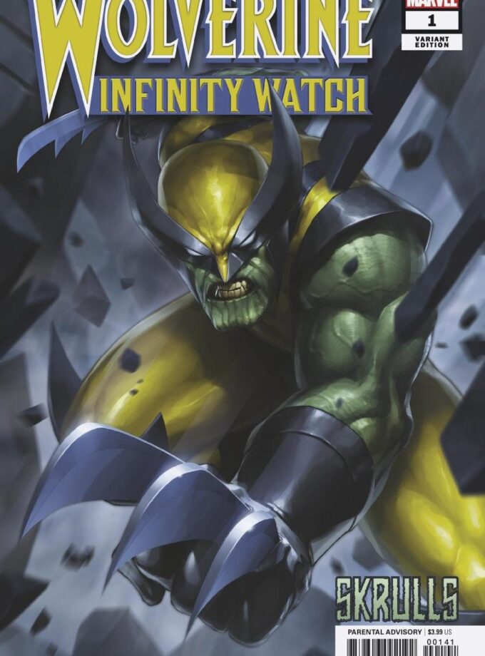 Wolverine Infinity Watch #1 Jee Hyung Lee Skrulls Cover