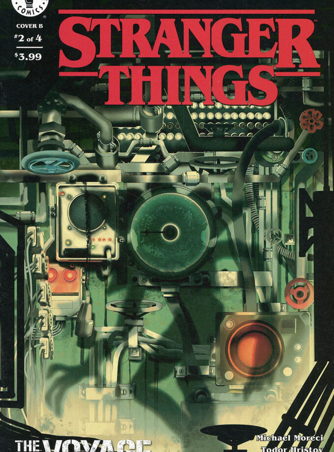 Stranger Things The Voyage #2 Lucas Peverill Cover