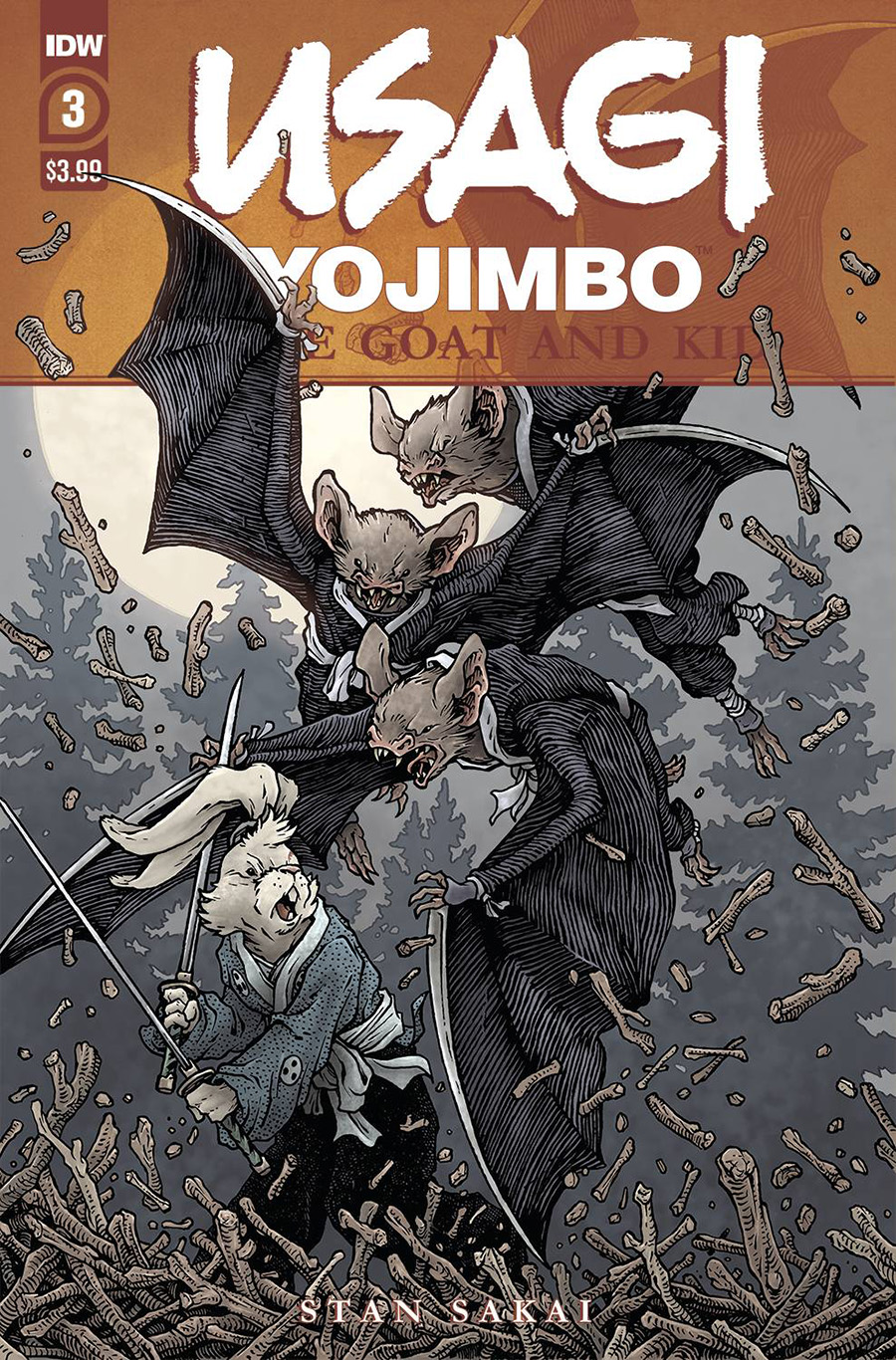 Usagi Yojimbo: Lone Goat & Kid #3