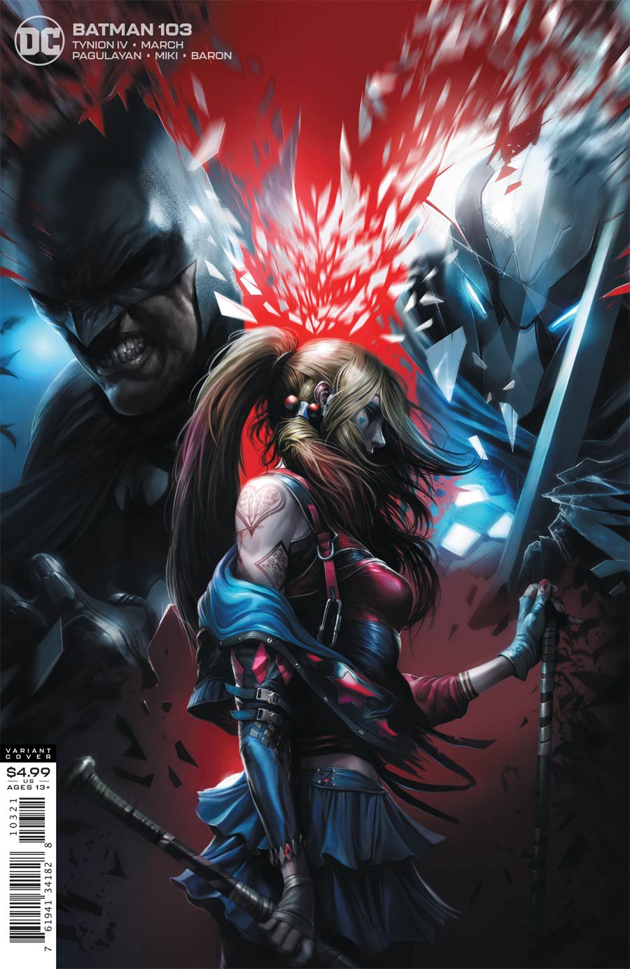 Batman #103 Francesco Mattina Card Stock Cover